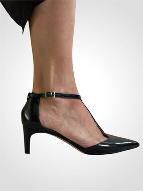 Boden Black T-strap Heels Size 39